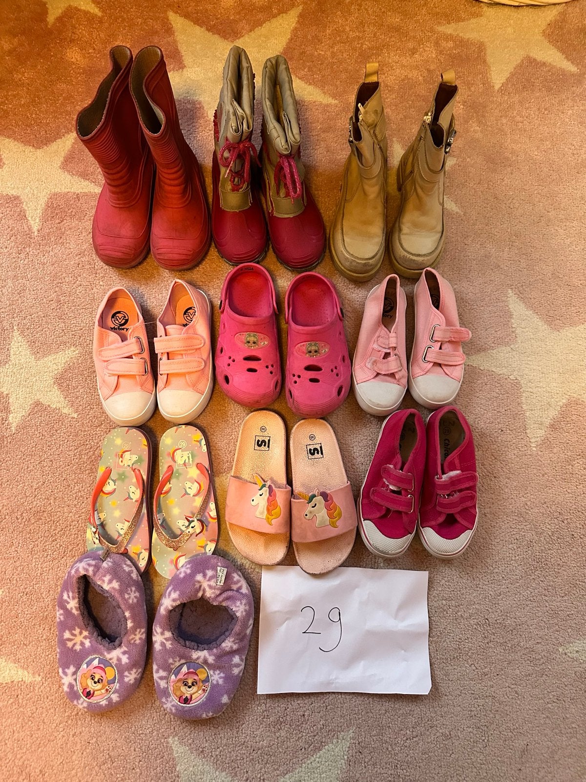 #10 paar schoenen - maat 29, Gebruikt, Meisje, Ophalen of Verzenden, Laarzen
