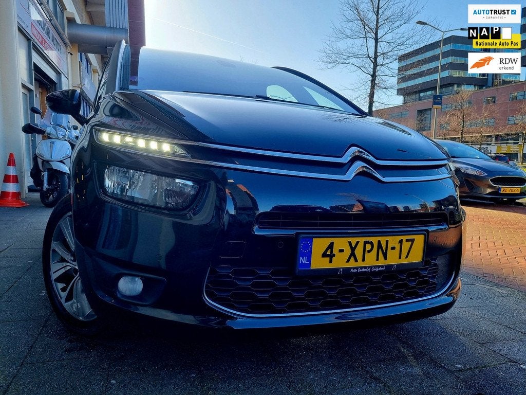 Citroen Grand C4 Picasso 1.6 e-THP Business 7Persoons Dealer, Auto's, Citroën, Gebruikt, 4 cilinders, 7 stoelen, Leder