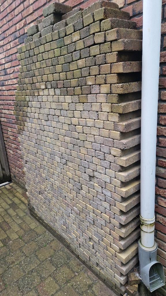 Gratis bakstenen, Tuin en Terras, Ophalen, Gebruikt, Beton, Overige typen