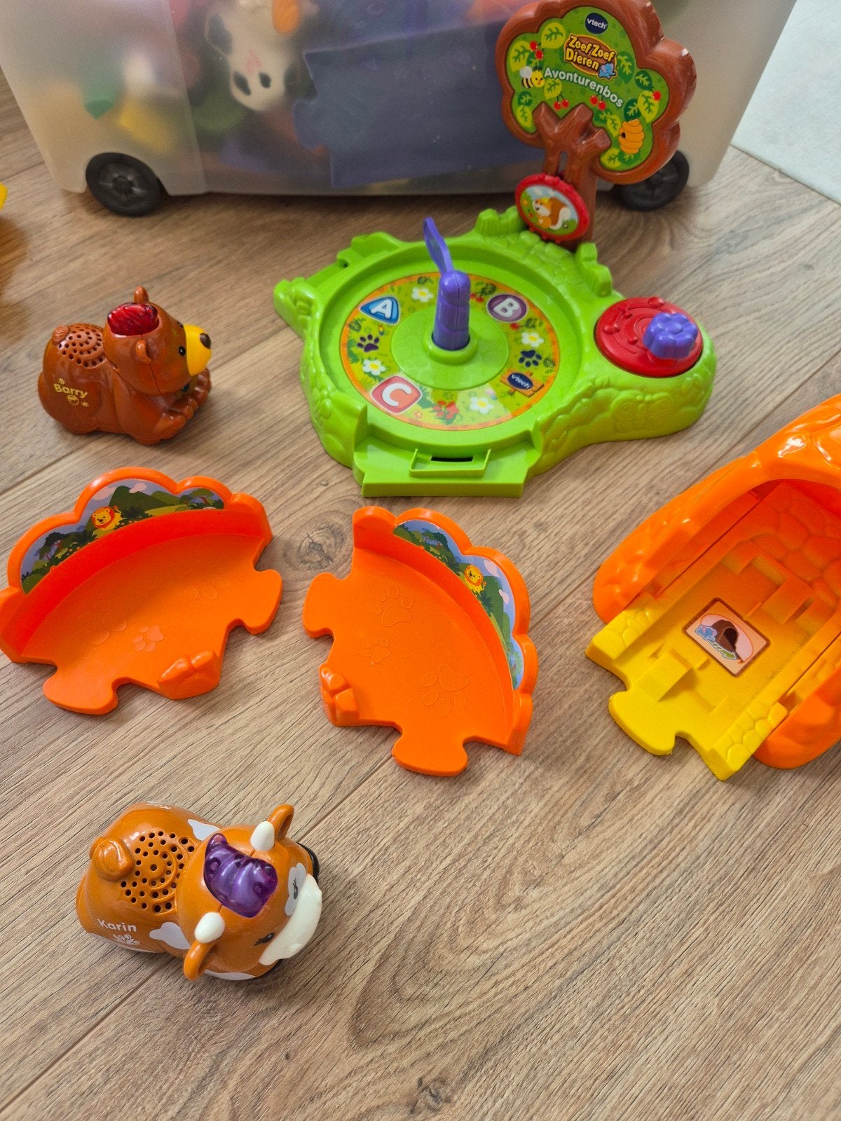 VTech Zoef Zoef Dieren Avonturenbos en uitbreiding, Ophalen, Gebruikt, Jongen of Meisje