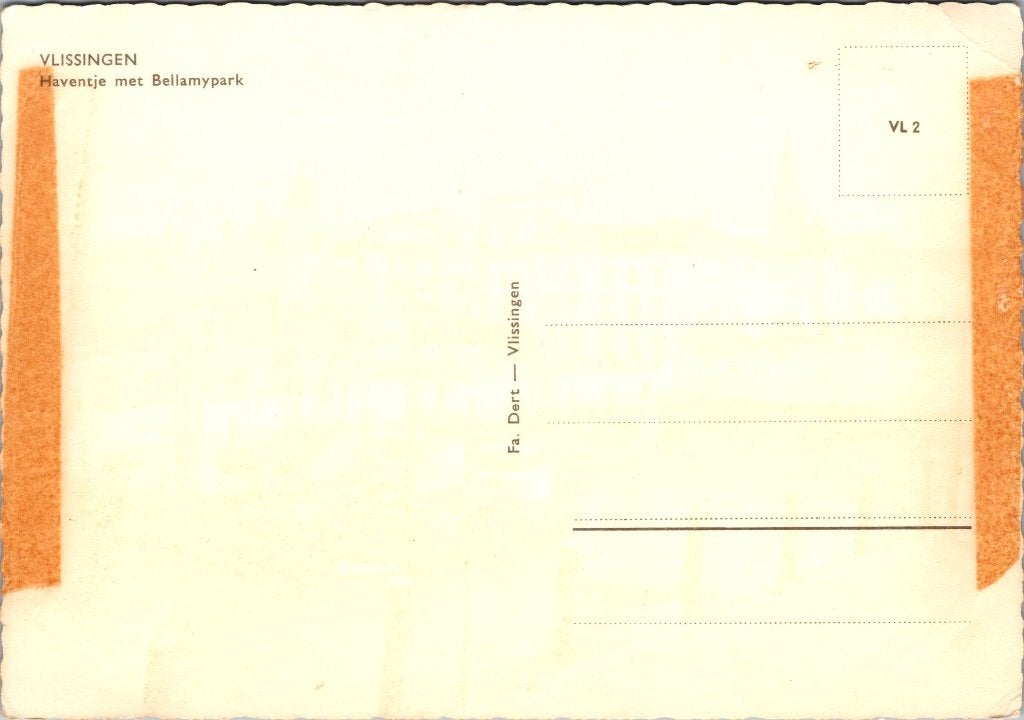 Vlissingen - 12 oude ansichtkaarten III, Verzamelen, Ansichtkaarten | Nederland, Verzenden, 1960 tot 1980, Gelopen, Zeeland