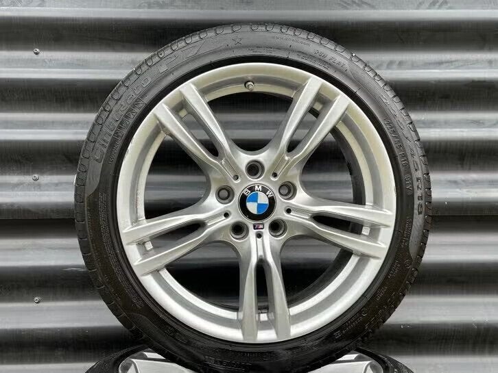 18” Orig Bmw Styl 400M F30 F31 F36 F32 Velgen Zgan Banden, Auto-onderdelen, Ophalen, 18 inch, Gebruikt, Banden en Velgen