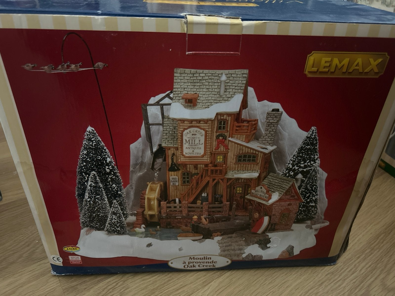 Lemax #36321 Oak creek grist mill, Ophalen, Nieuw