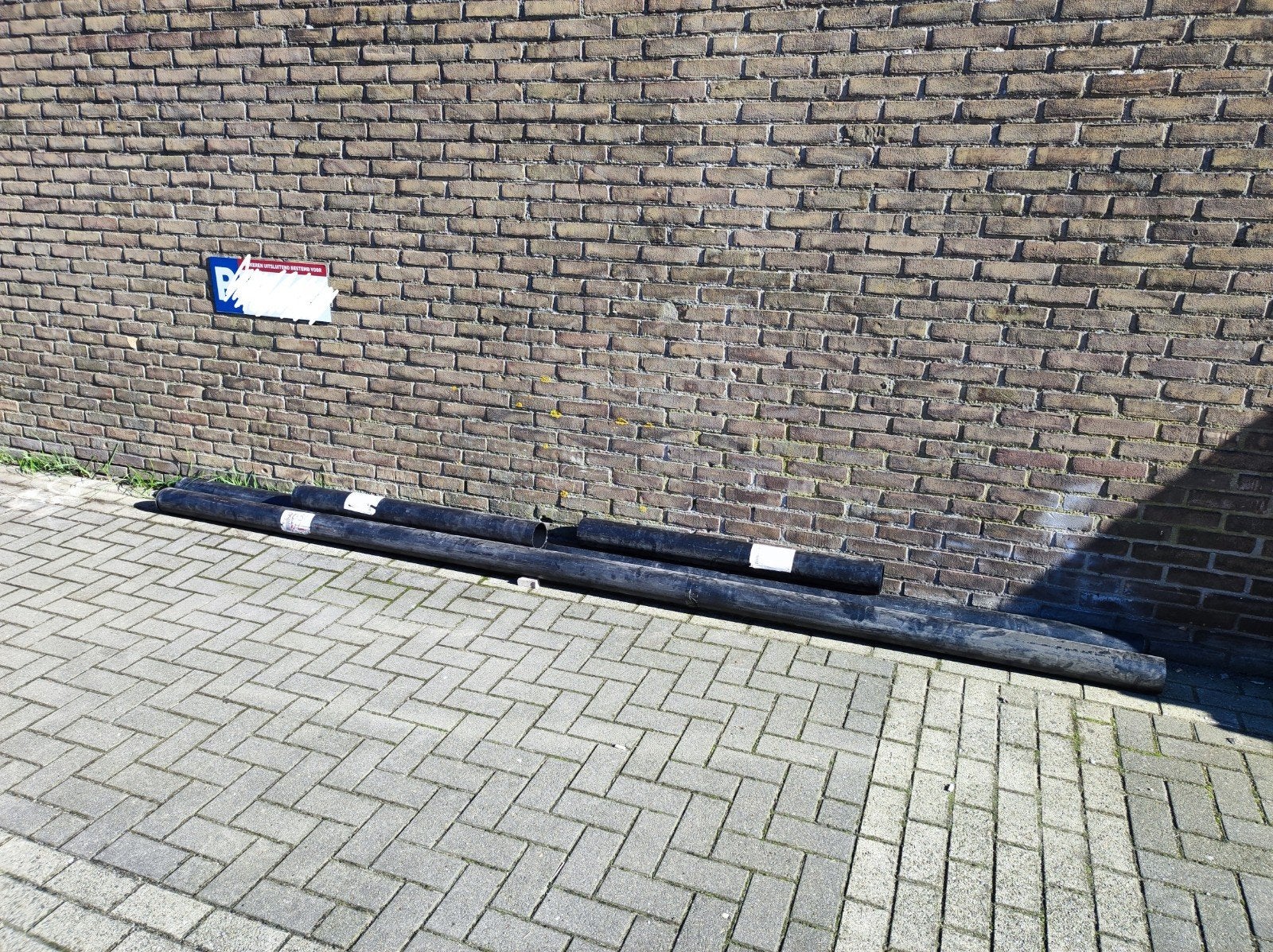 Kunststof buizen RE HDPE - 2x4m, 2x1m, Ø 11cm, Ophalen, Overige materialen, Gebruikt, 4 tot 6 meter