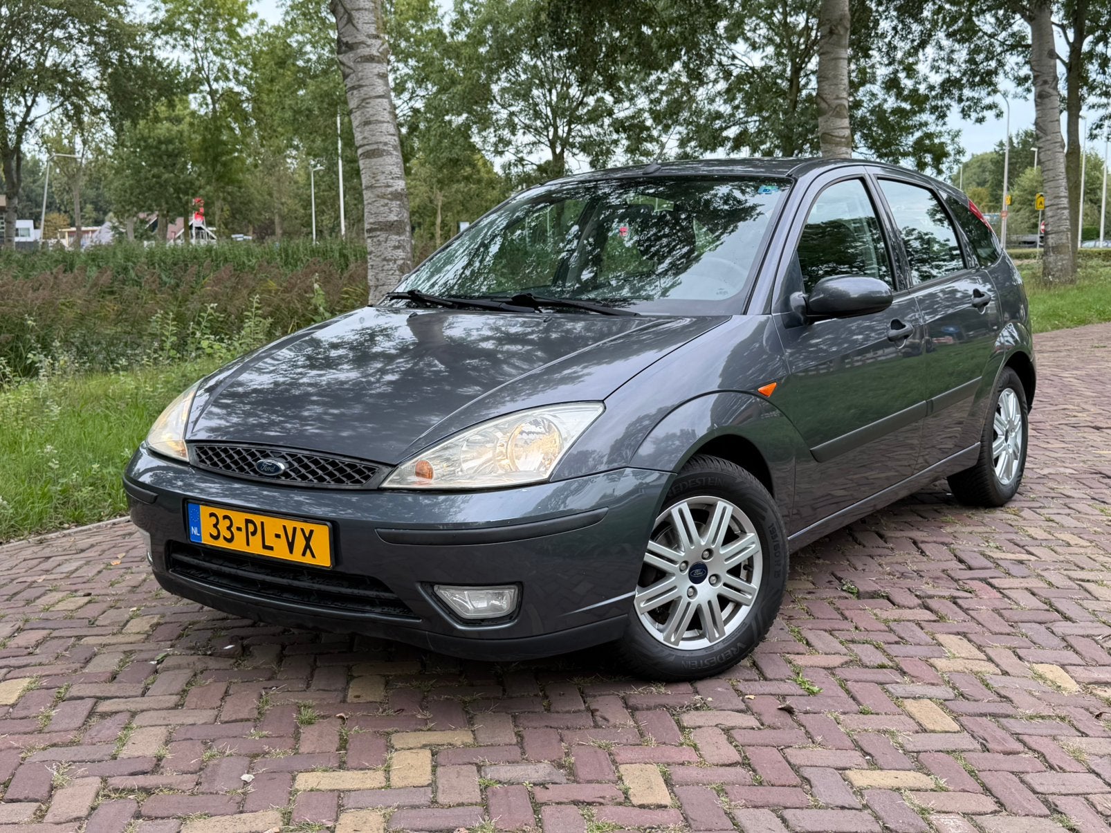 Ford Focus 1.6 I Ghia 2004 Grijs, 1596 cc, 15 km/l, 4 cilinders, 100 pk