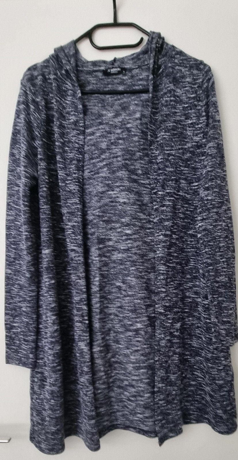 LC Waikiki Cardigan met capuchon - Maat M, Kleding | Dames, Maat 38/40 (M), Blauw, Ophalen of Verzenden, Zo goed als nieuw