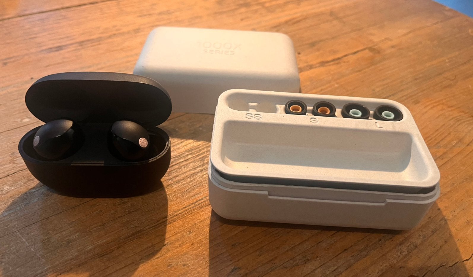 Sony WF 1000mx5 met doos, Ophalen of Verzenden, Zo goed als nieuw