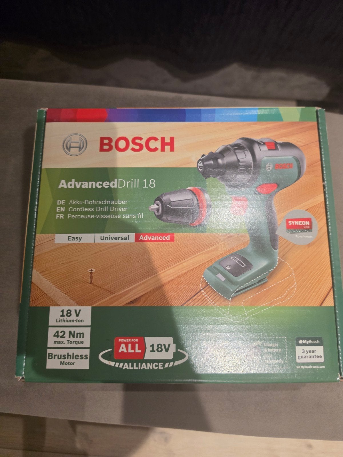 Bosch AdvancedDrill 18 Accuboormachine Nieuw, Ophalen, Nieuw