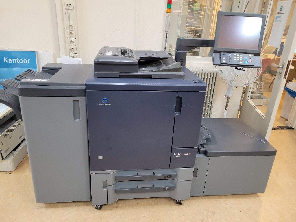 Konica Minolta bizhub PRESS C1060L / C1060 digitale pers, Ophalen