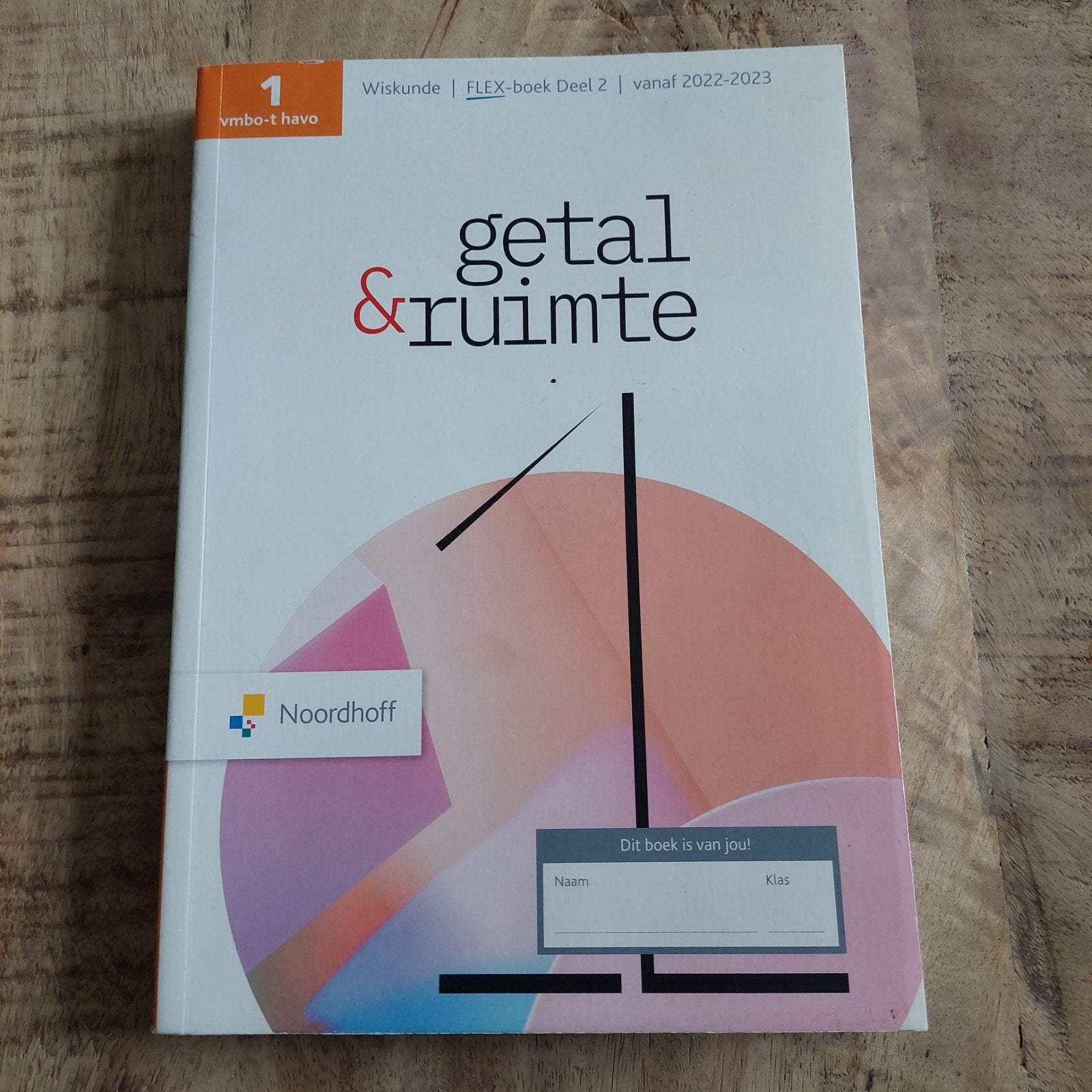 Getal & Ruimte 13e ed vmbo-t/h 1 FLEX leerboek deel 2, Boeken, Ophalen of Verzenden, Zo goed als nieuw