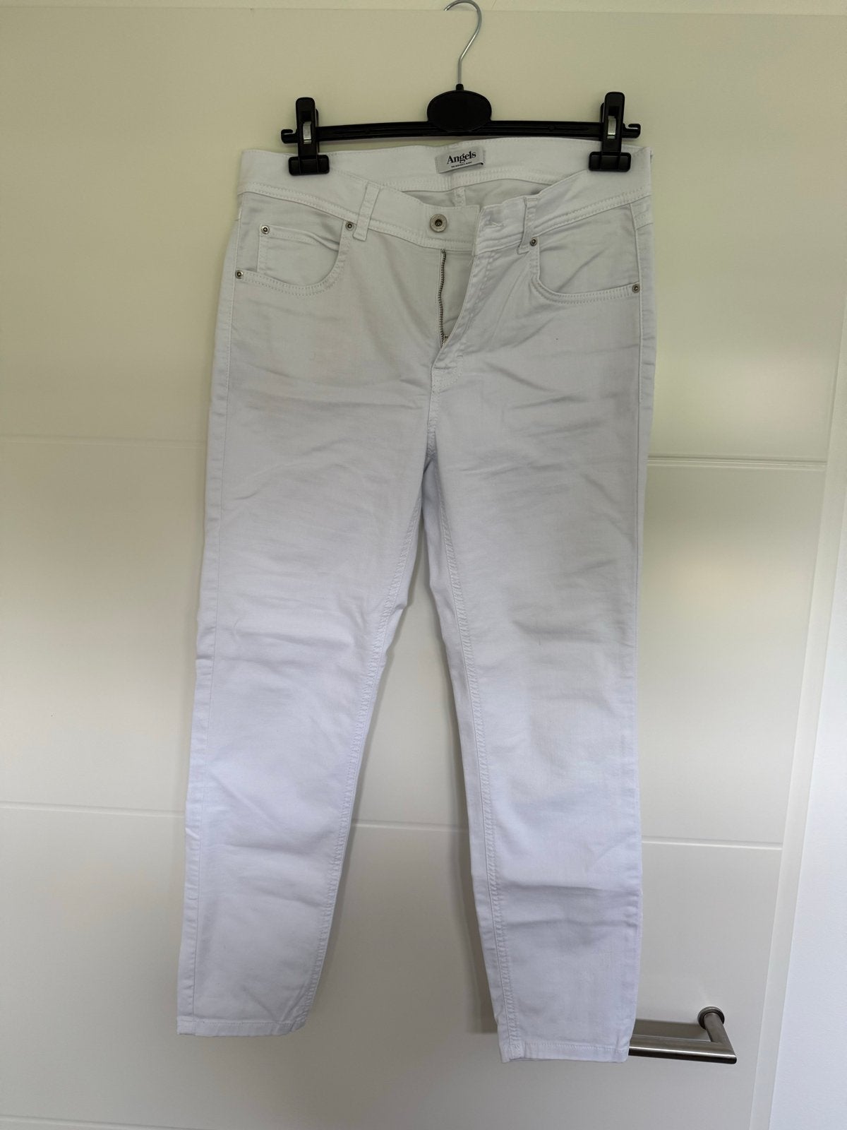 Angels witte jeans, maat M, Ophalen of Verzenden, Zo goed als nieuw, Wit, Overige jeansmaten