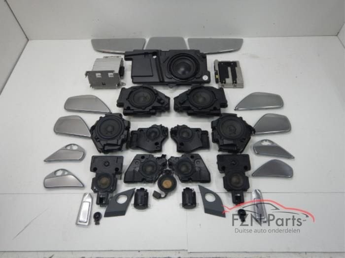 Audi A8 4H Bang & Olufson (B&O) Speakerset Compleet, Ophalen of Verzenden, Gebruikt