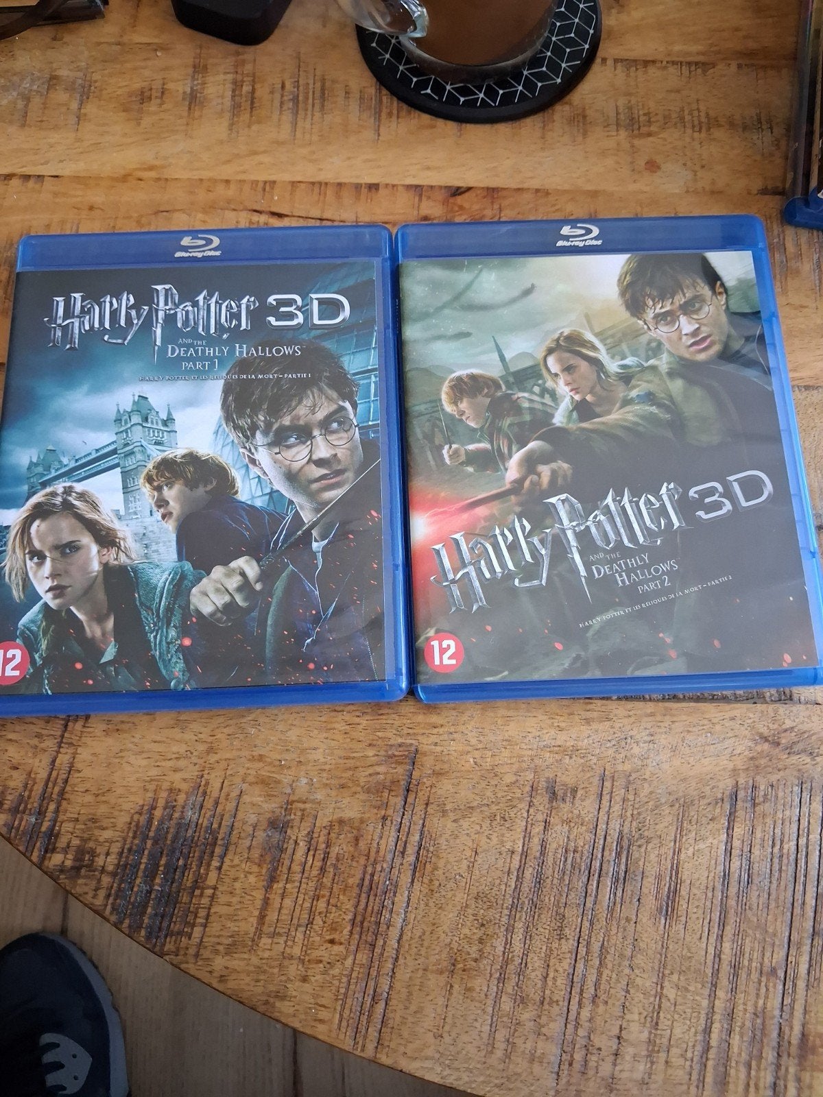 3D Harry potter deel 1 & 2, Ophalen of Verzenden, Zo goed als nieuw, Science Fiction en Fantasy