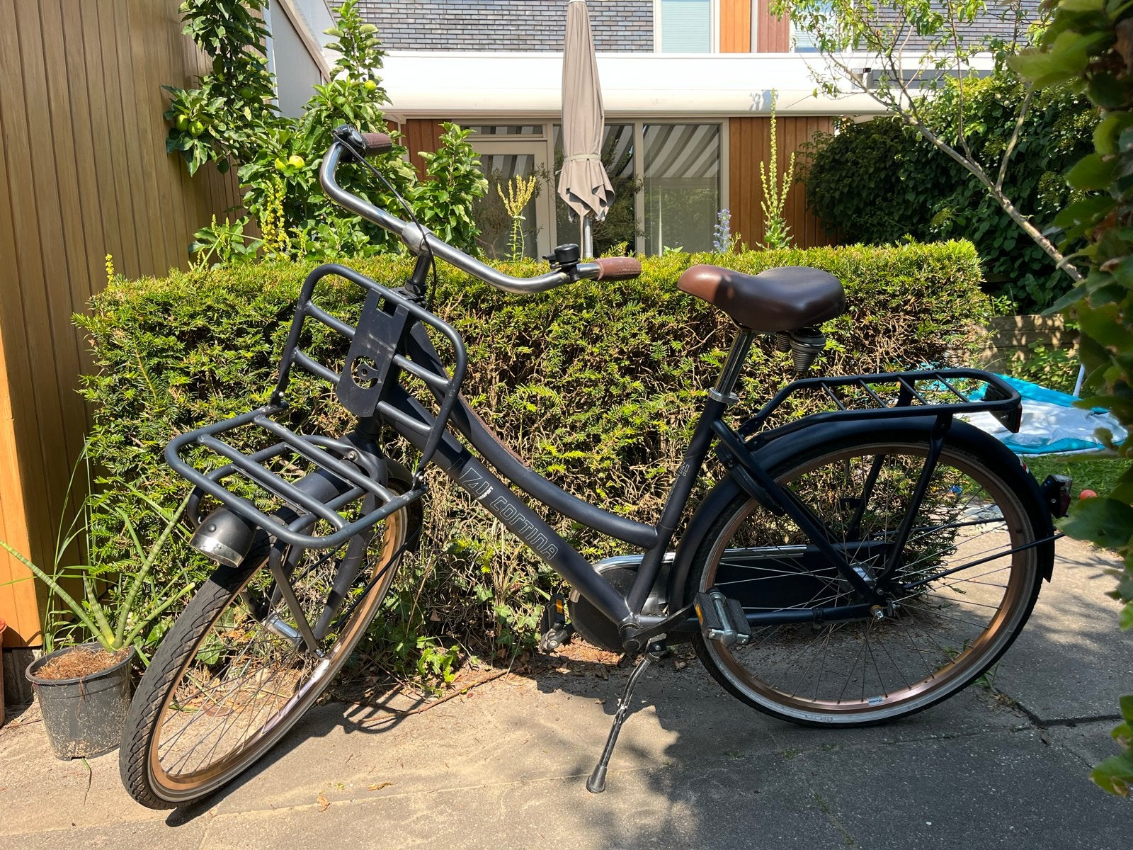 Cortina U4 26 inch Transportfiets Dames - 3 versnellingen, Fietsen en Brommers, Fietsen | Dames | Damesfietsen, Terugtraprem, Gebruikt