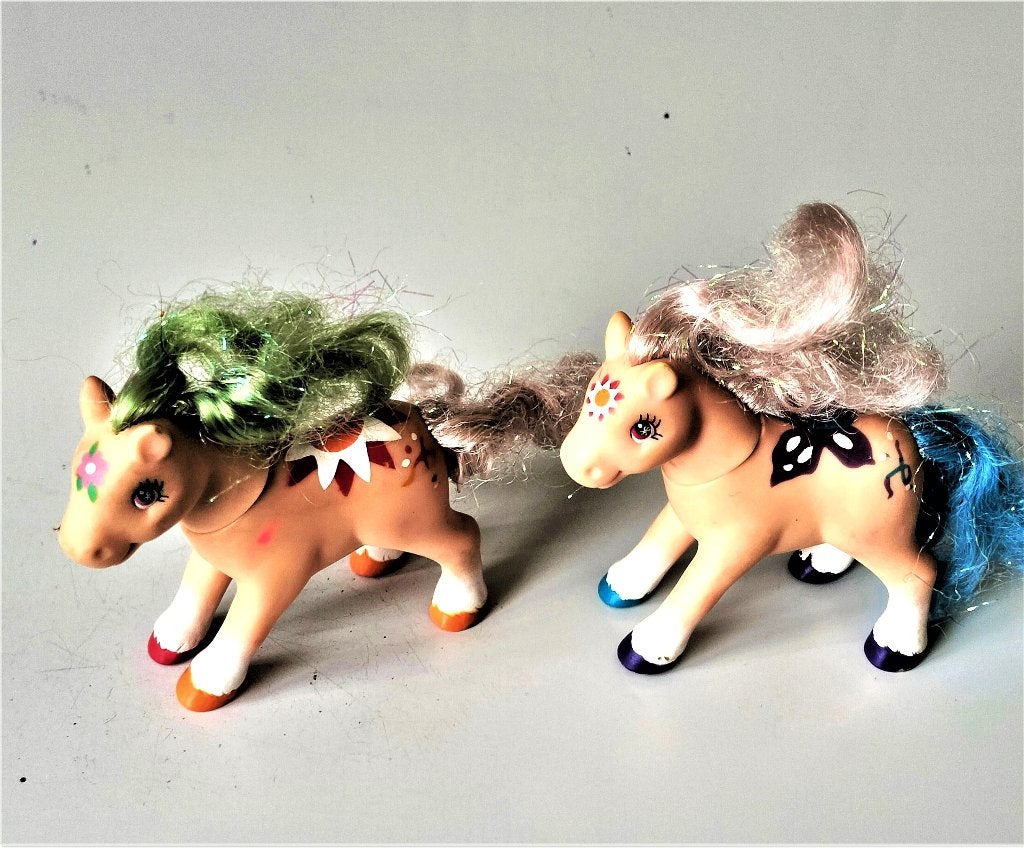 2 Lannard Little Pony’s p/m 1994, Kinderen en Baby's, Ophalen of Verzenden