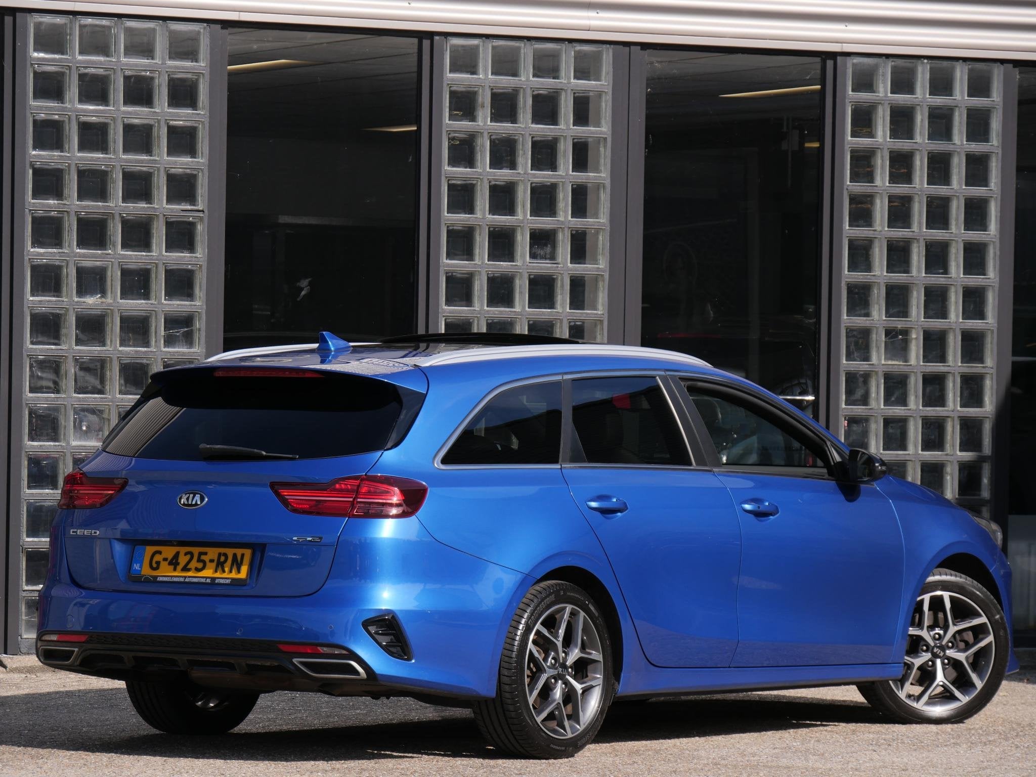 Kia Ceed Sportswagon 1.4T-GDi GT-LINE/ PANORAMADAK/ AFN. TRE, Auto's, Kia, Euro 6, 4 cilinders, Blauw, Origineel Nederlands