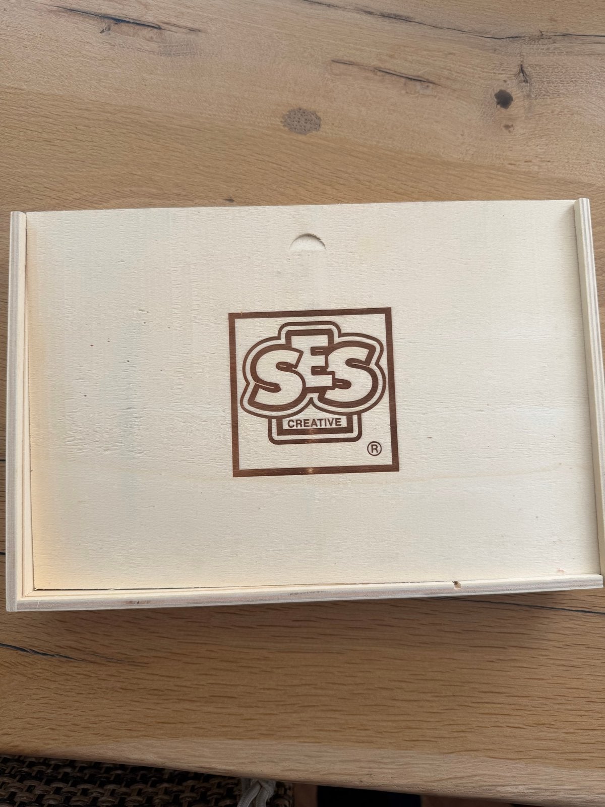 SES Creative Hamertje Tik - Houten Kist, Ophalen of Verzenden, Gebruikt, Knutselen