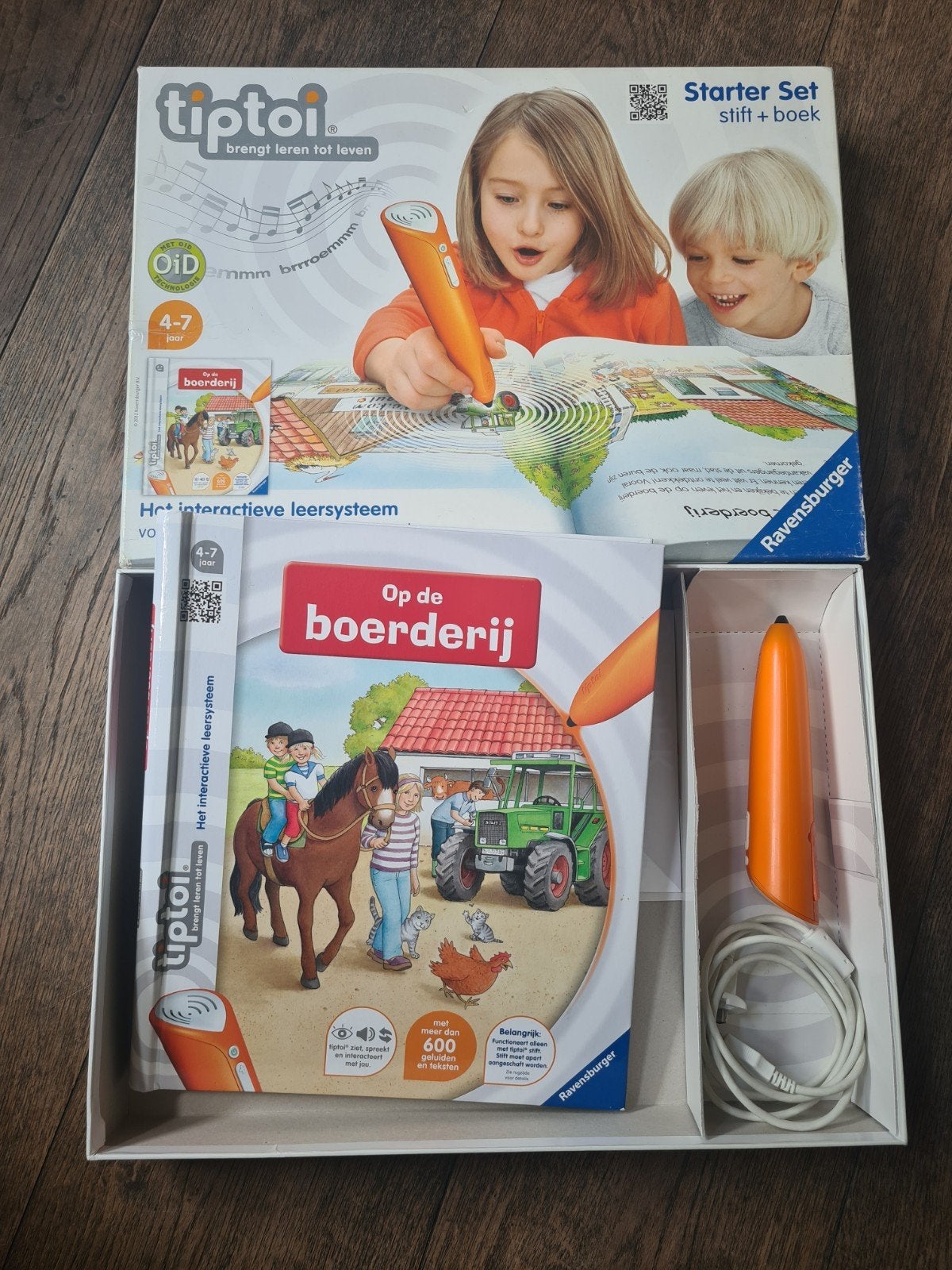 Tiptoi Starter Set: Stift + Boek 'Op de Boerderij', Kinderen en Baby's, Speelgoed | Educatief en Creatief, Ophalen of Verzenden