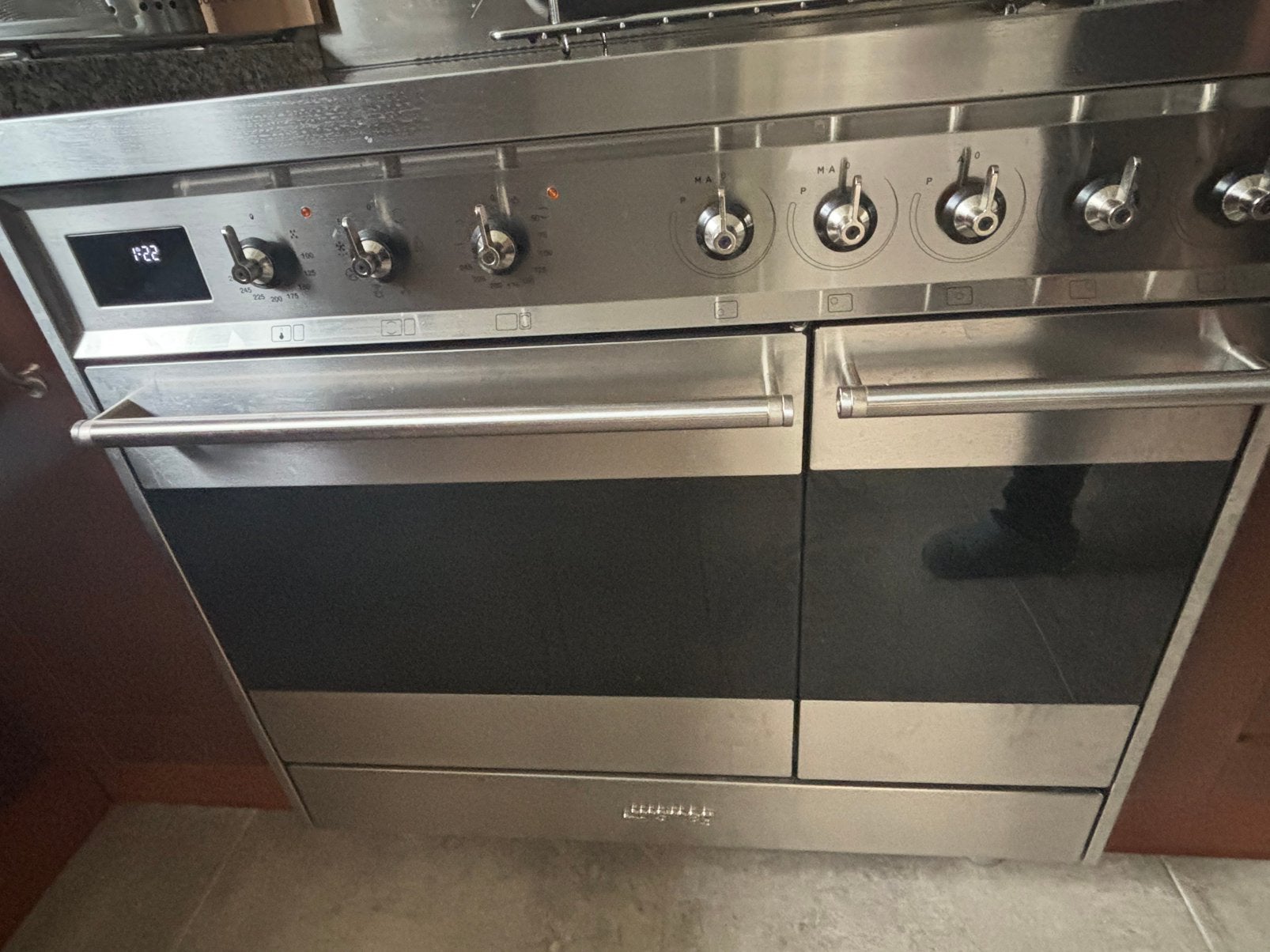 SMEG, Ophalen, 60 cm of meer, 4 kookzones, Zo goed als nieuw