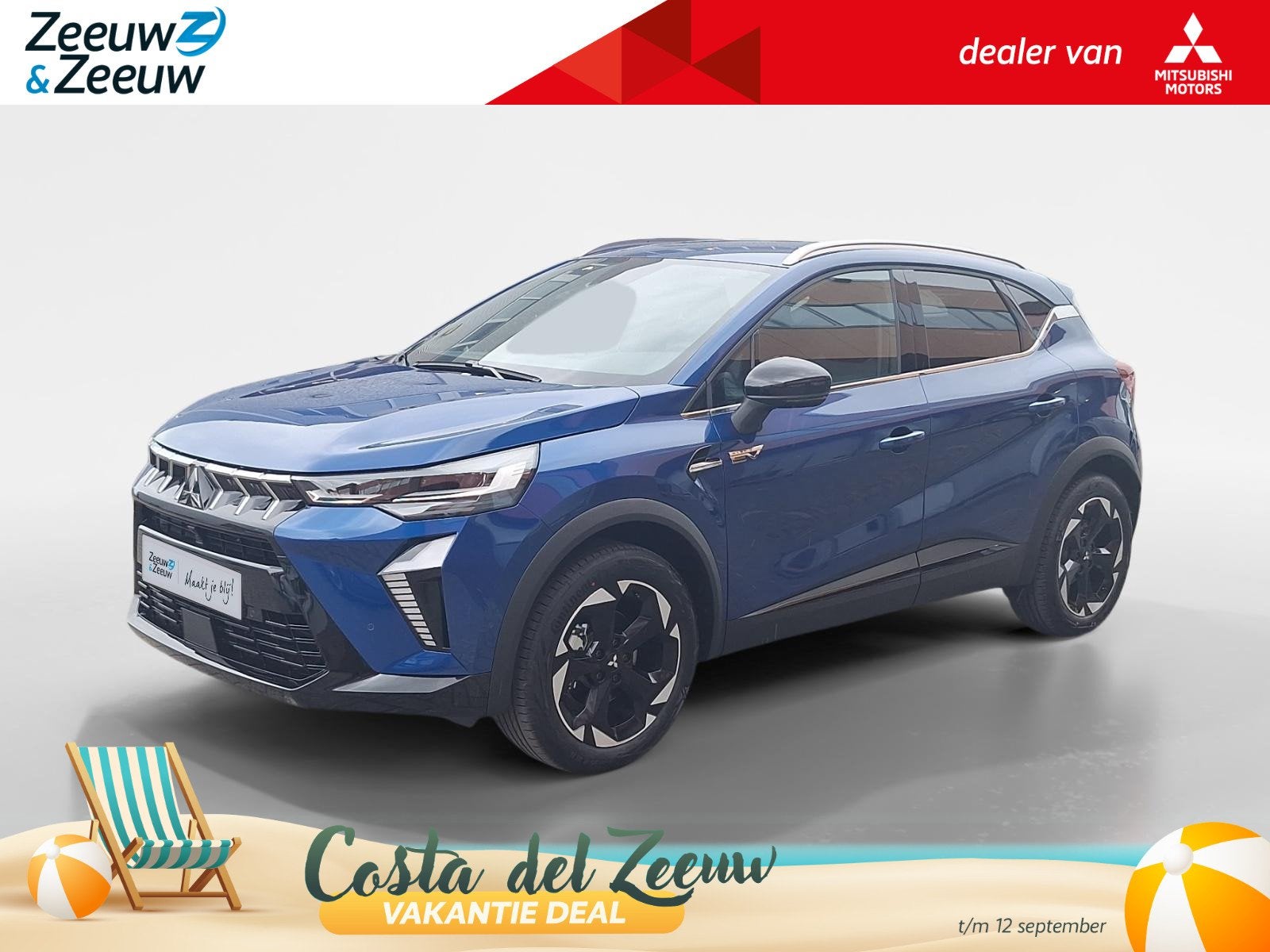 Mitsubishi ASX 1.8 HEV AT Intense+ | €3.000, - VOORRAADKOR, Auto's, Met garantie (alle), Leder en Stof, Origineel Nederlands, Bedrijf