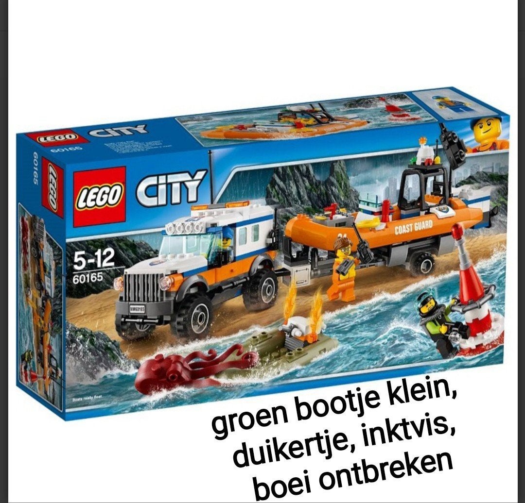 Lego City 60165 Coast Guard, Ophalen of Verzenden
