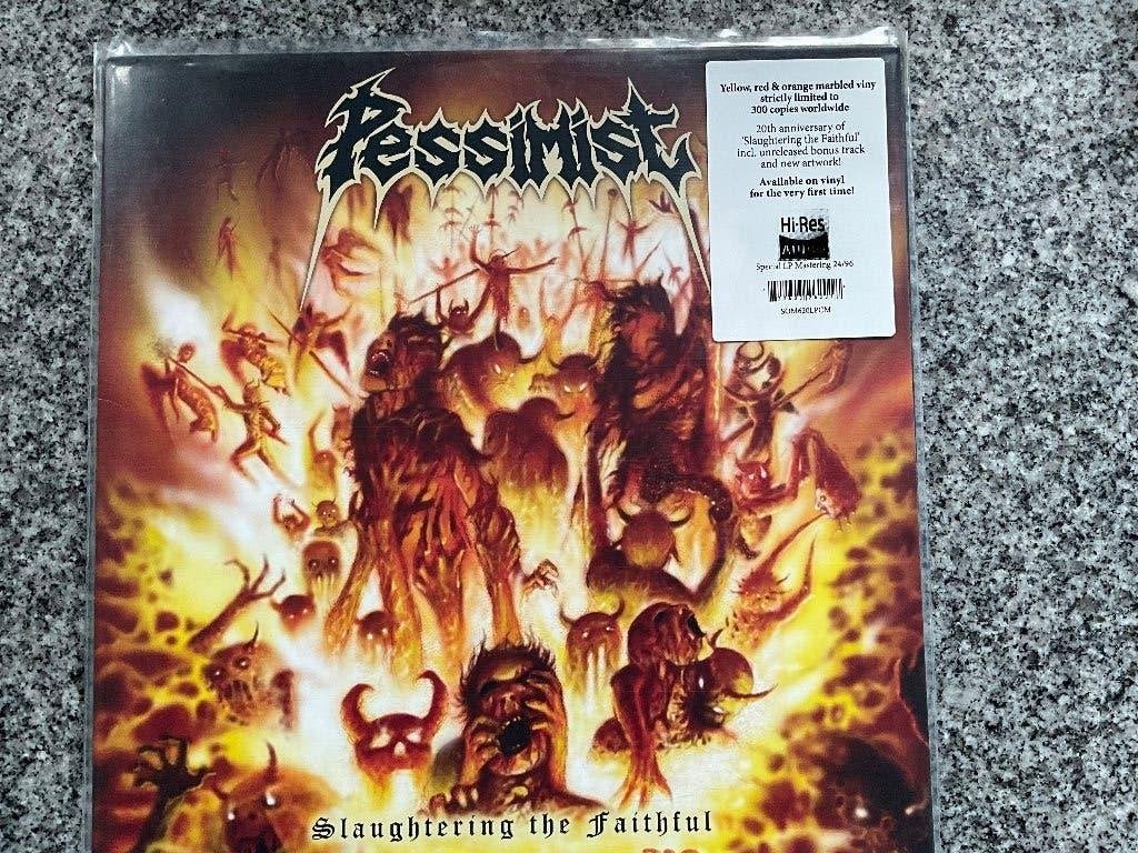 Lp van Pessimist - Slaughtering The Faithful, Cd's en Dvd's, Ophalen of Verzenden, Nieuw in verpakking