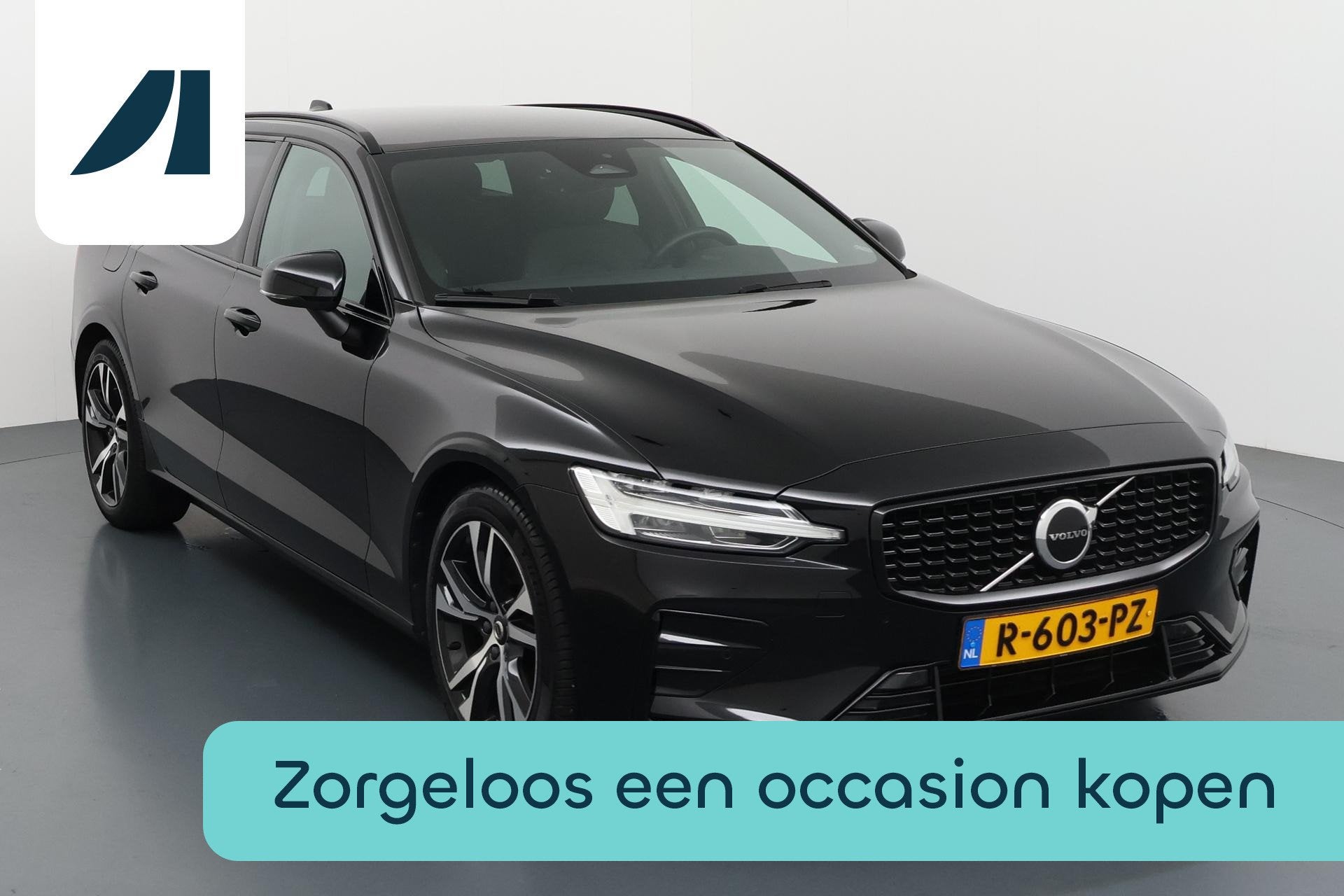 Volvo V60 2.0 B3 Plus Dark – Scandinavisch design met kara, Euro 6, 4 cilinders, 1969 cc, 1634 kg