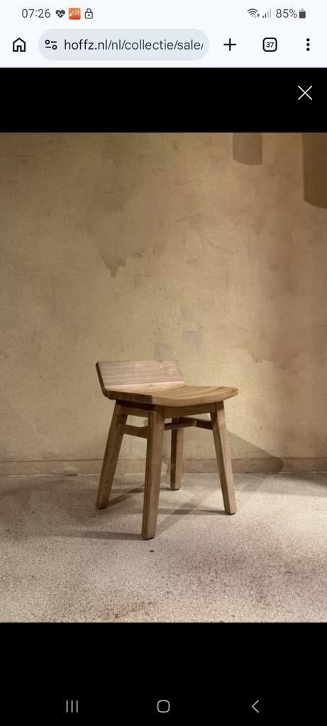 4 Hoffz stoel Fez Outdoor, Ophalen, Nieuw, Hout, Vier