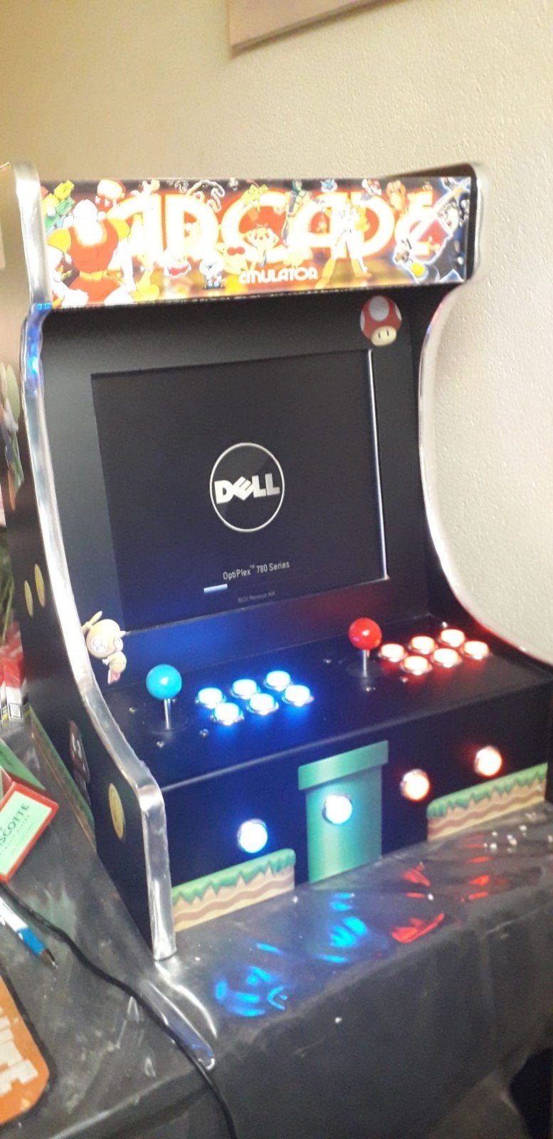 Bartop Hyperspin met defect, Spelcomputers en Games, Spelcomputers | Overige, Ophalen of Verzenden