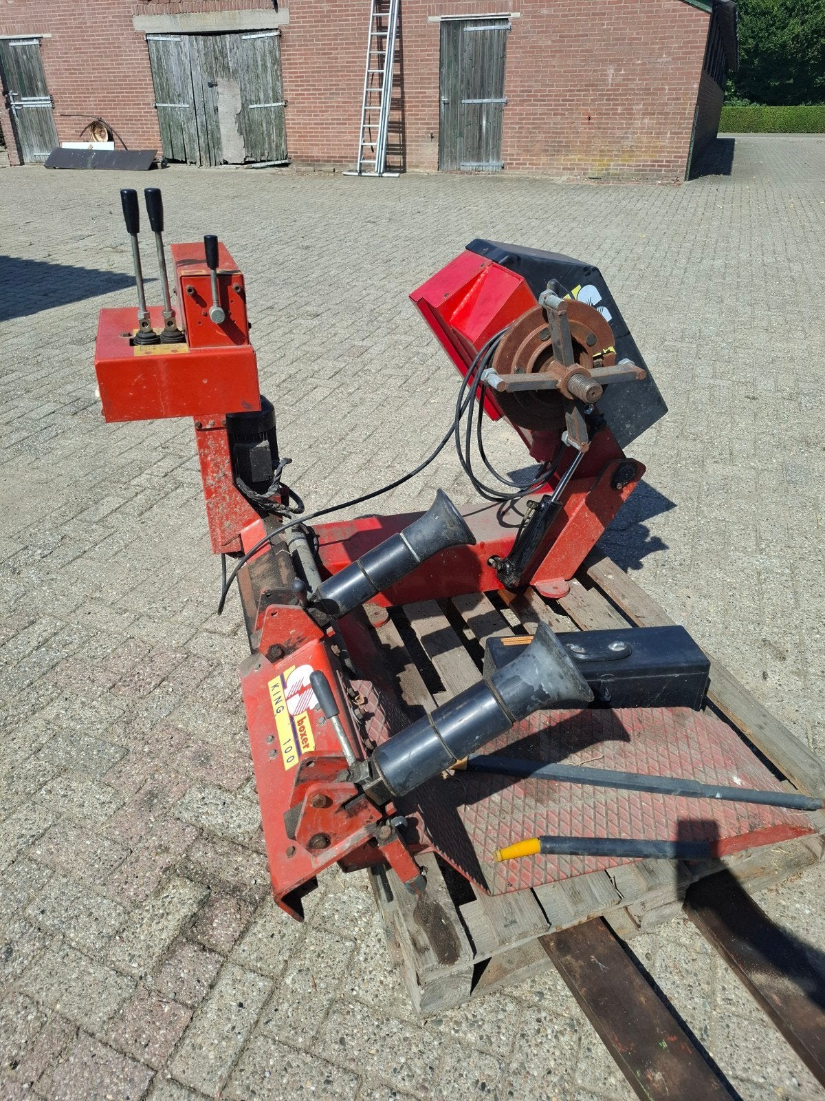 banden apperaat, Ophalen