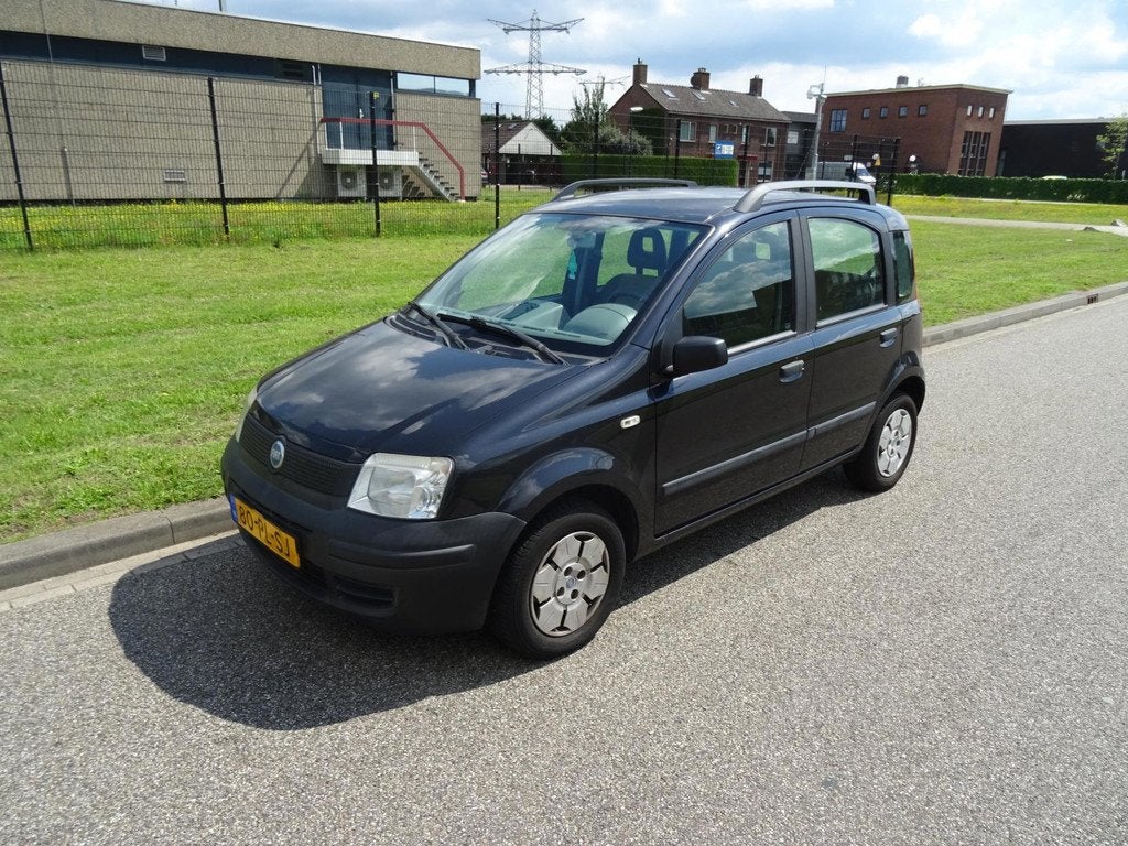 Fiat Panda 1.1 Active Plus, Auto's, Fiat, Voorwielaandrijving, Airbags, 4 stoelen, Zwart