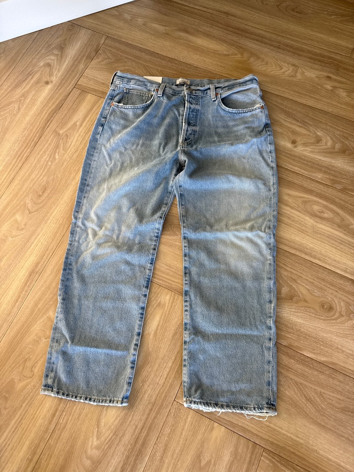 Citizens of Humanity Emery Crop Jeans Maat 31 Nieuw, Maat 38/40 (M), Blauw, Nieuw, Ophalen of Verzenden