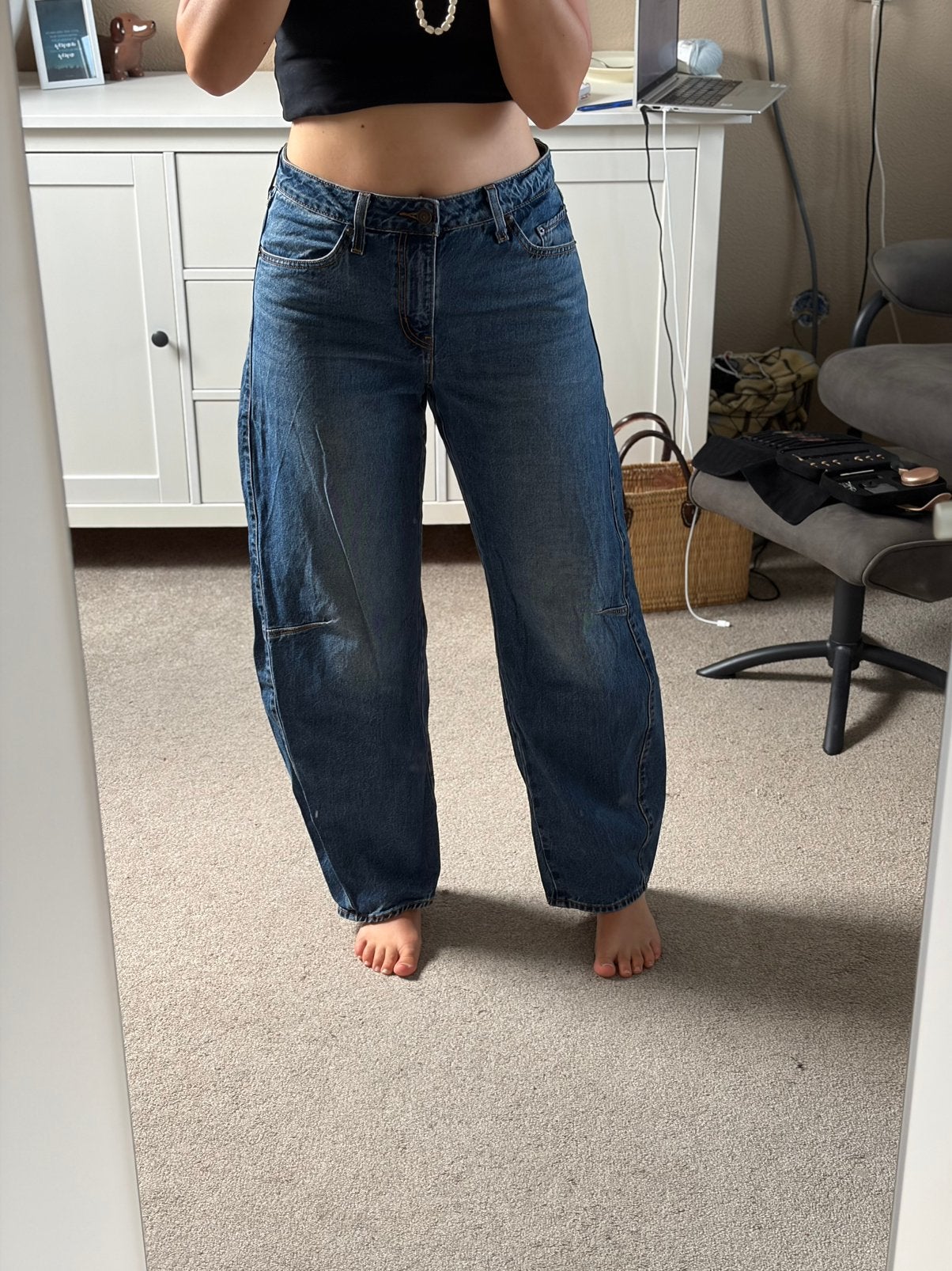 Levi’s Baggy Barrel Jeans - Most Wanted, Ophalen of Verzenden, Zo goed als nieuw, Blauw, W28 - W29 (confectie 36)