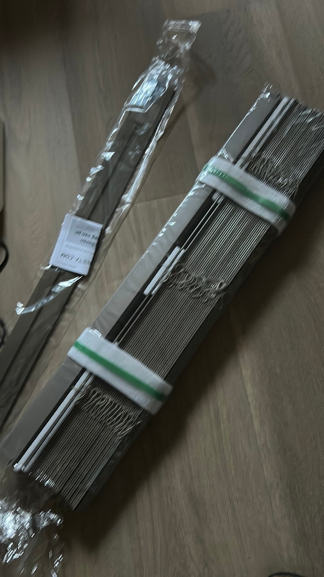 Houten harmony jaloezie nieuw!, Jaloezie, Overige merken, Grijs, Hout