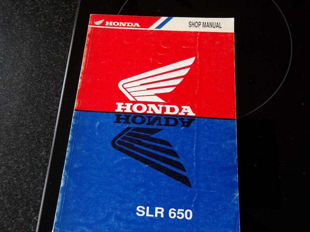 Werkplaatshandboek Honda SLR650 - Shop Manual, Motoren, Verzenden, Honda