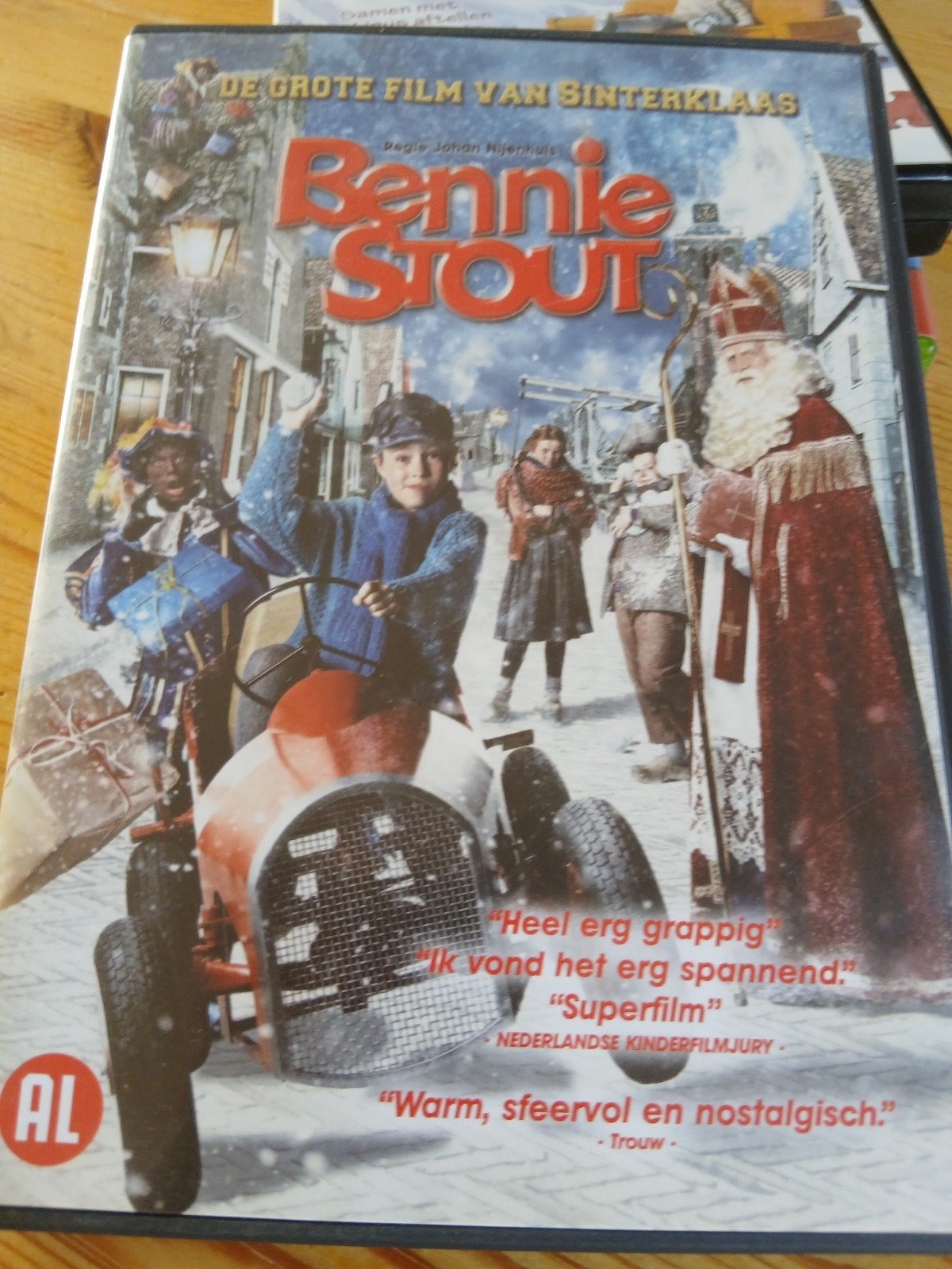 Bennie Stout - De Grote Film van Sinterklaas (DVD), Cd's en Dvd's, Alle leeftijden, Nederlands, Zo goed als nieuw, Sinterklaas