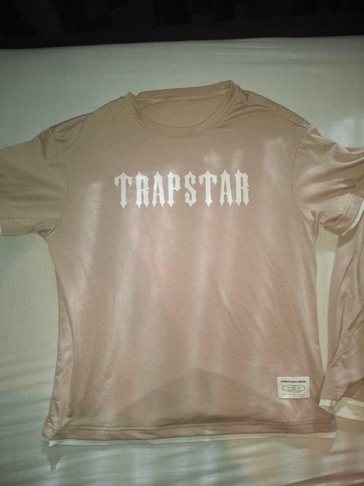 Mooie lichtbruine Trapstar outfit maat M - Zo goed als nieuw, Ophalen of Verzenden