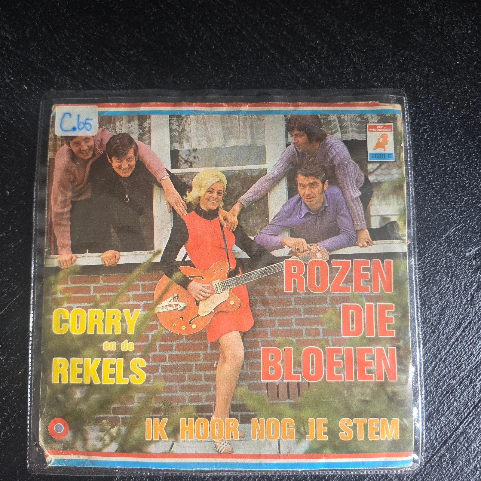 Corry en de Rekels - Rozen die Bloeien / Ik Hoor Nog Je Stem, Cd's en Dvd's, Gebruikt, 7 inch, EP, Schlager