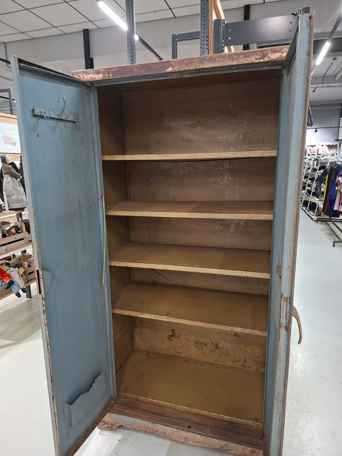 Robuuste ijzeren kast - 198x105x56cm NIEUW!, 100 tot 150 cm, Ophalen of Verzenden, X, Metaal