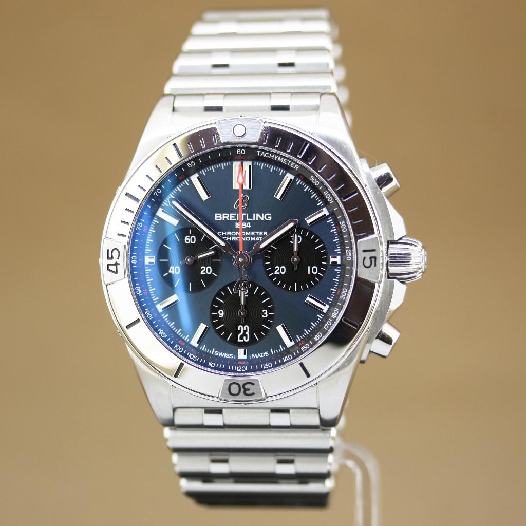 Breitling Chronomat B01 42 Ref. AB0134101C1A1, Staal, Staal, Breitling, Polshorloge