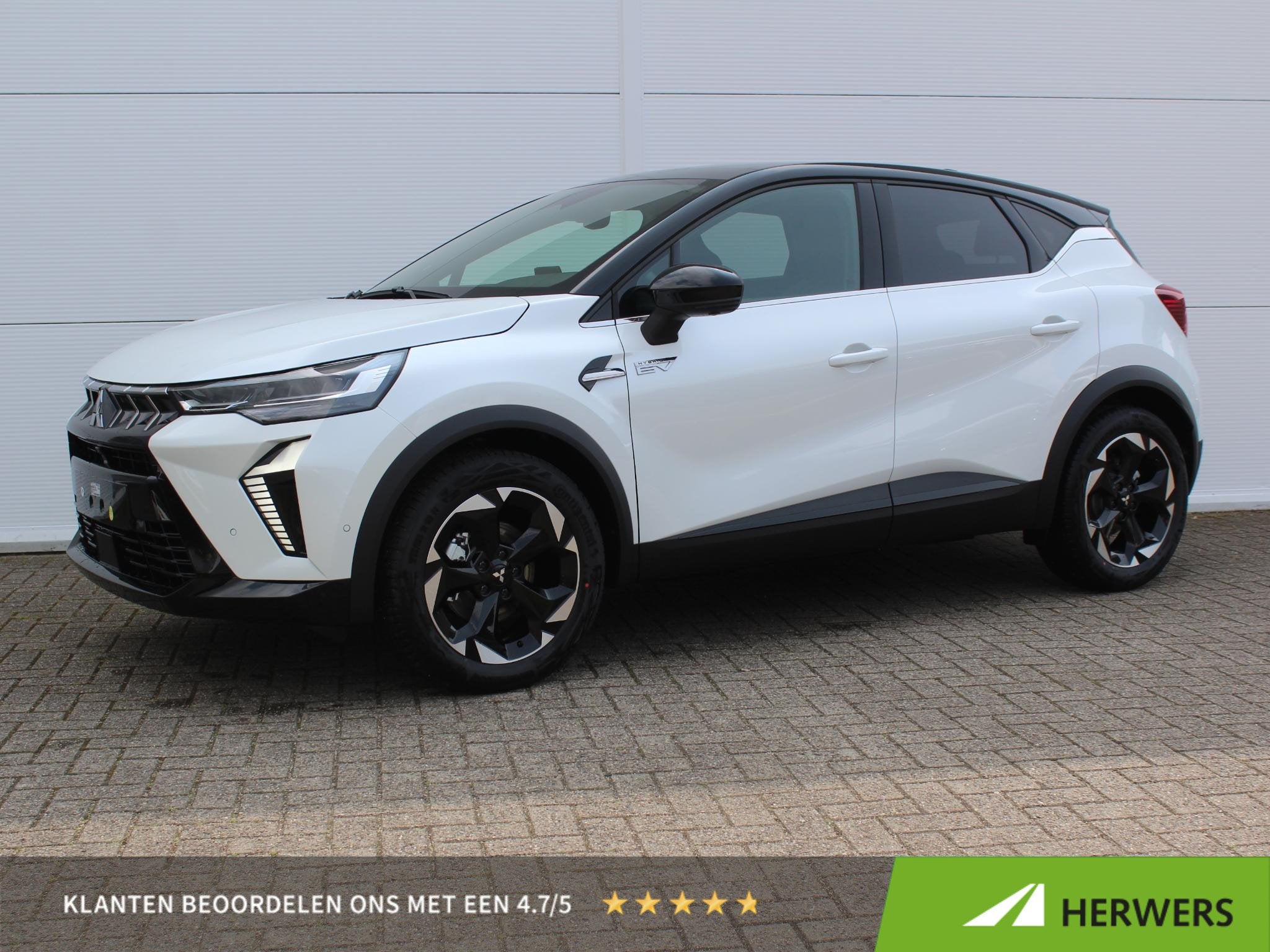 Mitsubishi ASX 1.6 HEV AT Instyle / Rijklaarprijs / Direct L, Auto's, Automatische klimaatregeling, Wit, Bedrijf, Hybride Elektrisch/Benzine