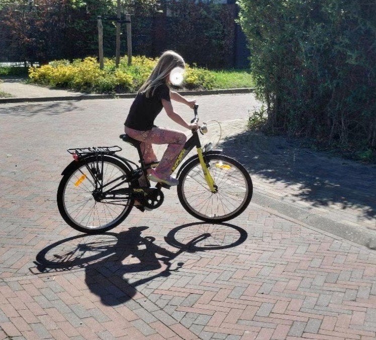 Kinderfiets j/m wielmaat 24, Ophalen, Zo goed als nieuw, 20 inch of meer, Overige merken