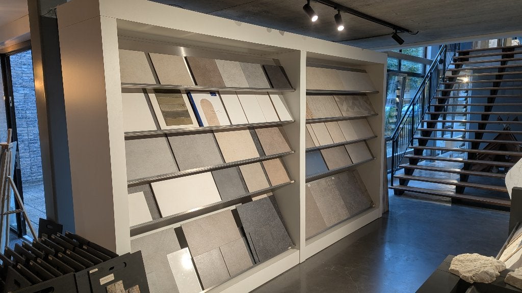 kasten showroom inrichting, Zakelijke goederen, Kantoor en Winkelinrichting | Magazijn, Stelling en Opslag, Ophalen