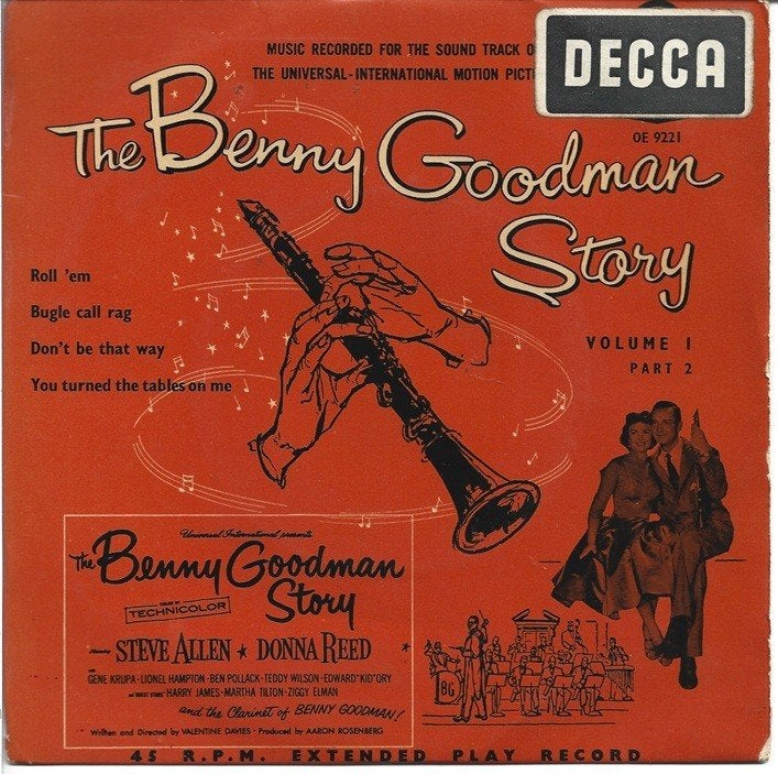 The Benny Goodman Story, Volume 1, Part 2, Cd's en Dvd's, Vinyl Singles, Gebruikt, Verzenden, 7 inch, EP