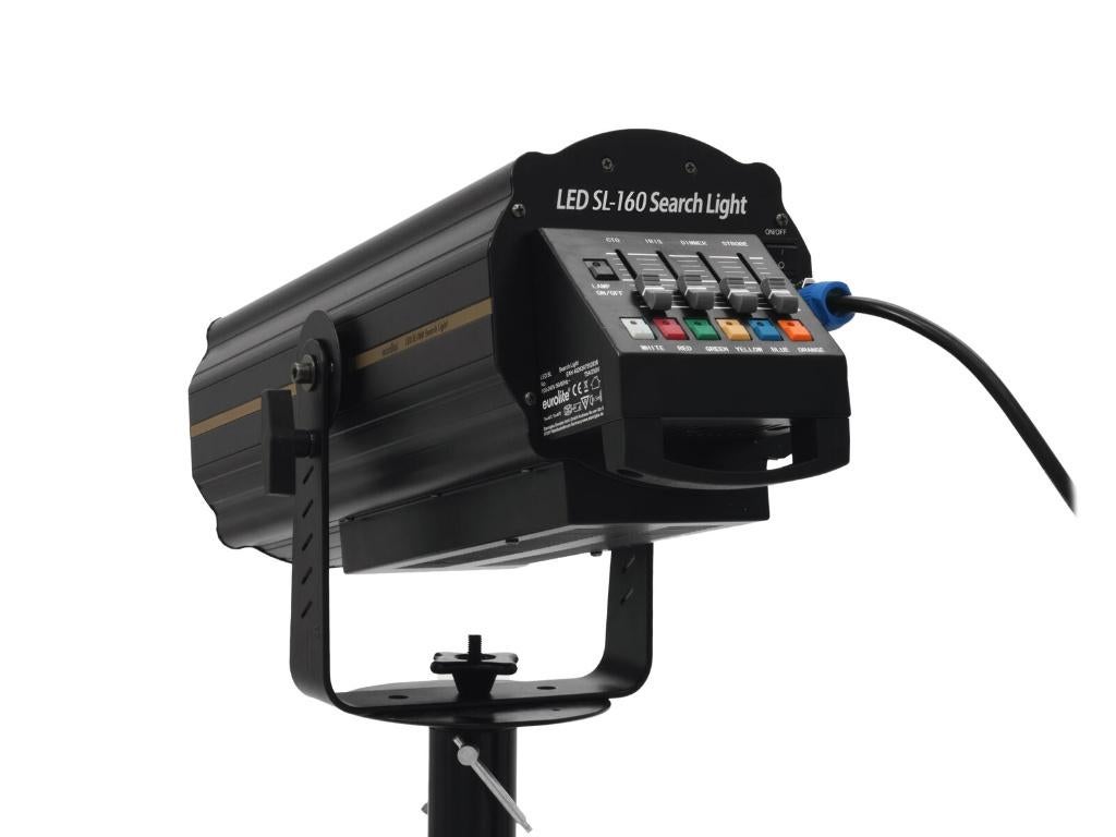 EUROLITE LED SL-160 Search Light, Geluidgestuurd, ., Nieuw, Ophalen of Verzenden
