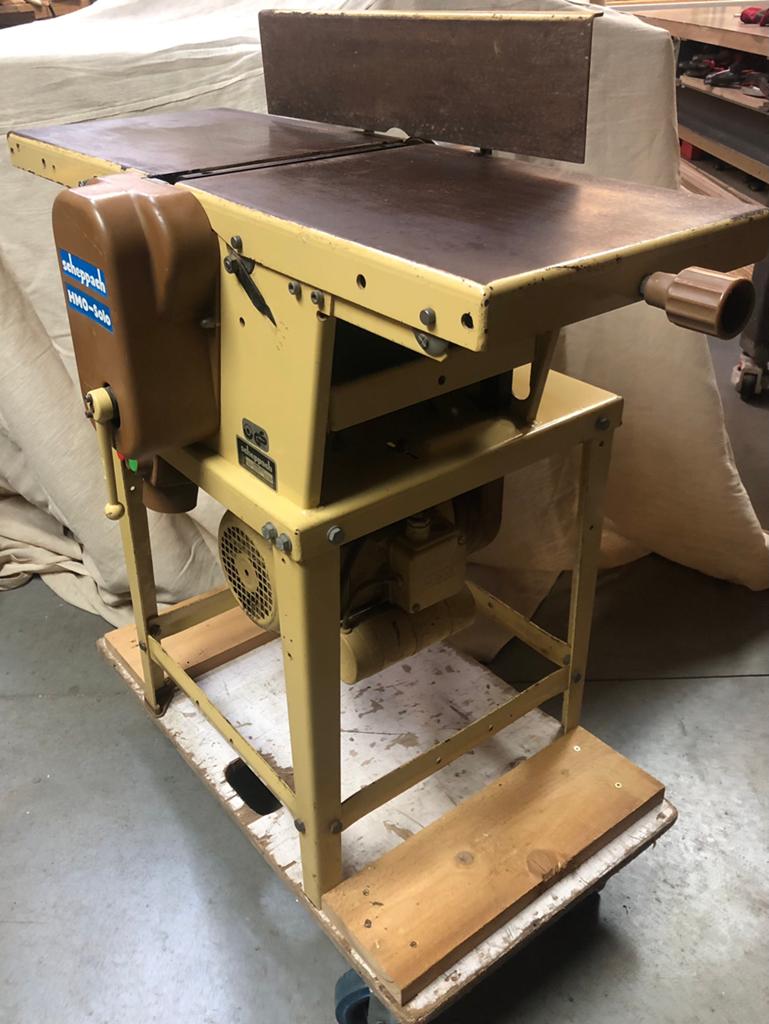 Scheppach Prima HM 2 Vlak- en Vandiktebank, Doe-het-zelf en Verbouw, Schaafmachines, Ophalen, Gebruikt, Elektrisch