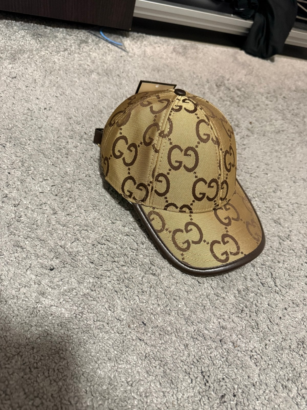 Gucci Pet met GG-patroon - Nieuw met label, Kleding | Dames, Hoeden en Petten, Ophalen of Verzenden, Nieuw, One size fits all