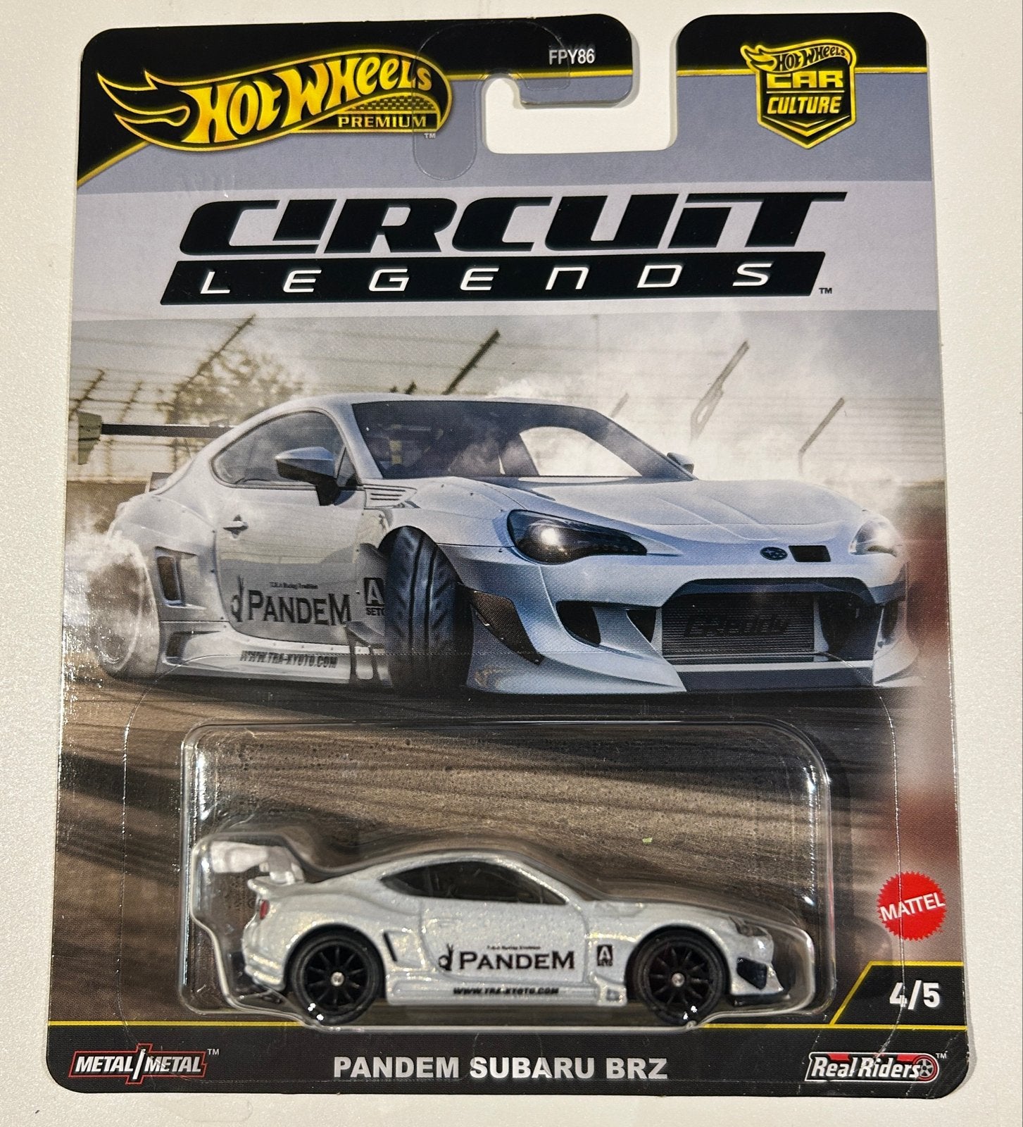 Hot Wheels Premium Circuit Legends Pandem Subaru BRZ, Ophalen of Verzenden, Nieuw, Auto's