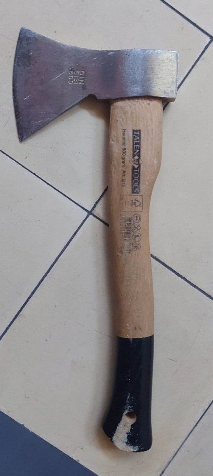 Houthak bijl 600 gram - Handgereedshap voor houtkachels, Ophalen, Gebruikt, Overige typen