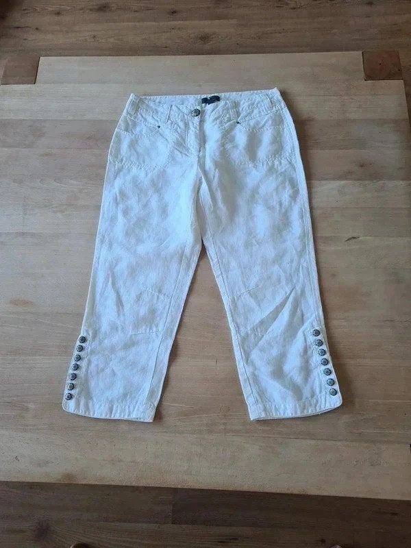 Prachtige linnen broek Bandolera. Maat 40. Nieuw., Maat 38/40 (M), Verzenden, Wit, Nieuw